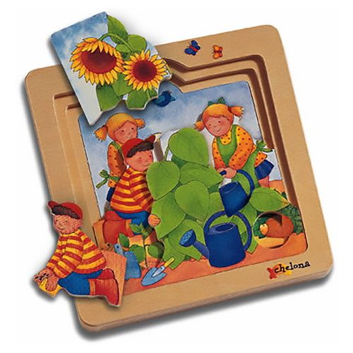  Story Puzzle: In the garden