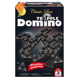   Schmidt Spiele Classic Line, Tripple Domino társasjáték (49287) 