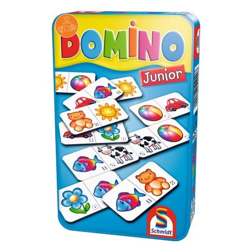 Domino Junior társasjáték fémdobozban (51240)