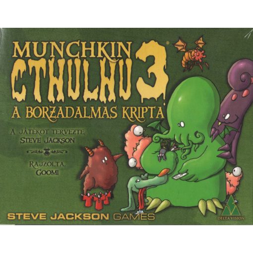 Munchkin Cthulhu 3 - A borzalmas kripta kiegészítő