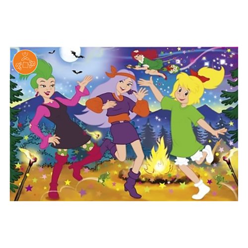 Schmidt Spiele Witch party, 100 db, with sticker (55576)