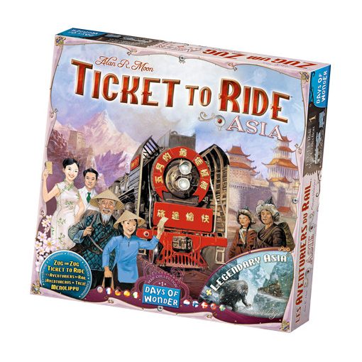 Ticket to Ride Map Collection: 1 - Team Asia & Legendary Asia