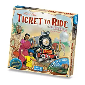   Days of Wonder Ticket to Ride Map Collection: 2 - India & Switzerland Exp.