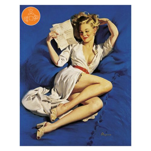 Schmidt Spiele The Love Letter, Gil Elvgren, 1000 db (58764)