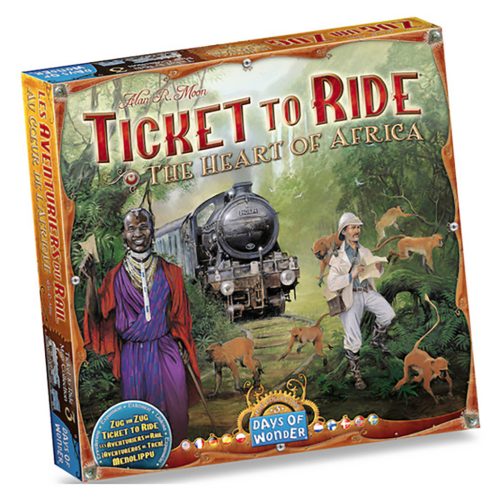 Days of Wonder Ticket to Ride Map Collection: 3 - The Heart of Africa Exp.
