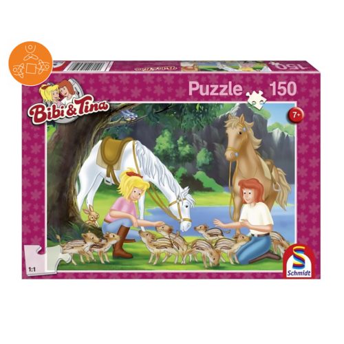 Schmidt Spiele Bibi Blocksberg, A bányatónal, 150 db (56050)