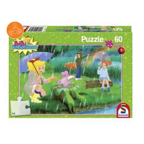 Schmidt Spiele Bibi Blocksberg, A szivárvány alatt, 60 db (56046)