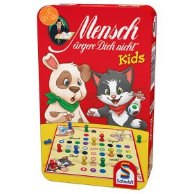   Schmidt Spiele Ki nevet a végén? társasjáték gyermekváltozat fémdobozban (51273) 