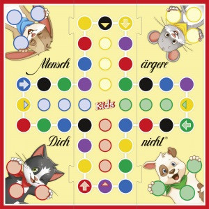 Schmidt Spiele Ki nevet a végén? társasjáték gyermekváltozat fémdobozban (51273) 