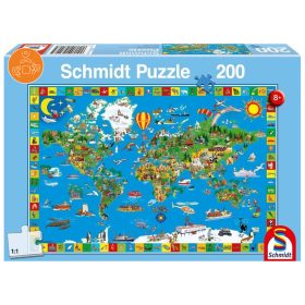   Schmidt Spiele Your amazing world, 200 db (56118) Gyerek Kirakó