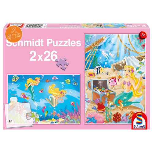 Schmidt Spiele The little Mermaid, 2x26 db (56113)