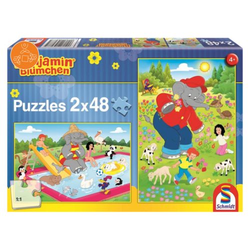 Schmidt Spiele Sommerzeit, 2x48 Teile (56077)
