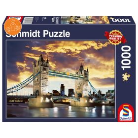Schmidt Spiele Tower Bridge London, 1000 db (58181) Kirakó