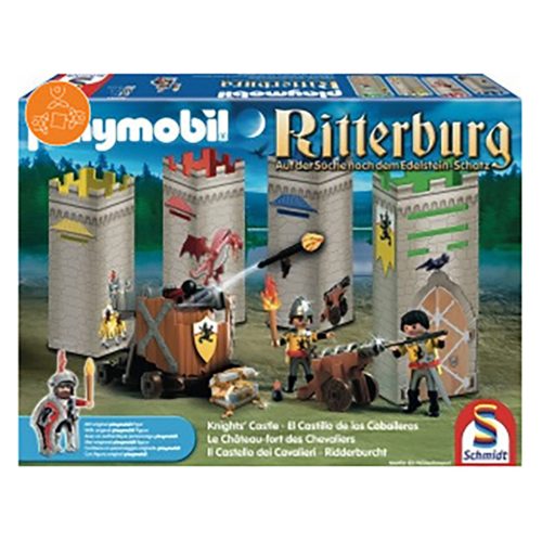 Schmidt Spiele Playmobil Knights' Castle - Hunt for the treasure of jewels társasjáték (40561)