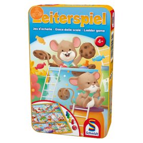   Schmidt Spiele Létrajáték társasjáték fémdobozban (51284) 