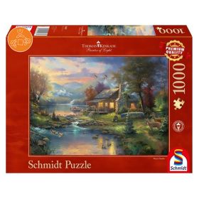   Schmidt Spiele Nature's Paradise, Thomas Kinkade, 1000 db (59467) Kirakó