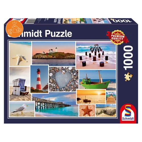  Schmidt Spiele By the Sea, 1000 db (58221) Kirakó