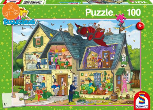 Schmidt Spiele Bibi Blocksberg: Blocksbergéknél áll a bál!, 100 db (56151)
