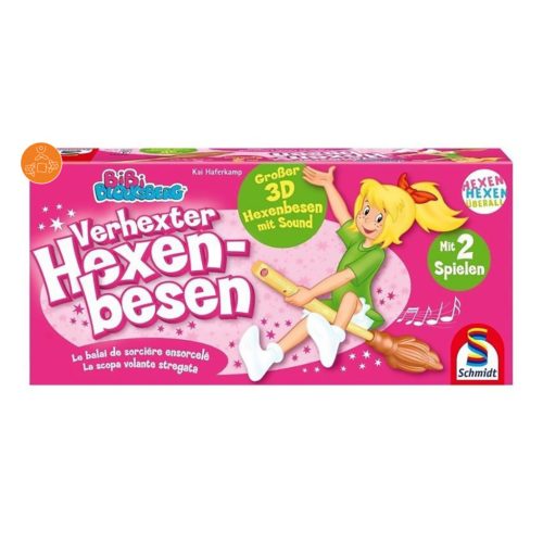Schmidt Spiele Bibi Blocksberg, Az elvarázsolt boszorkányseprű társasjáték (40565)