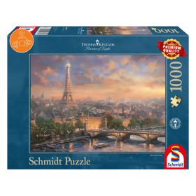   Schmidt Spiele Paris, City of Love, Thomas Kinkade, 1000 db (59470) Kirakó