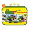Schmidt Spiele John Deere, Puzzle Box, 2x60, 2x100 db (56497)