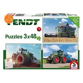 Schmidt Spiele Fendt, 3x48 db (56221) Gyerek Kirakó