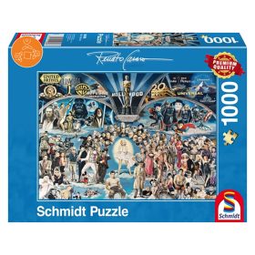   Schmidt Spiele Hollywood, Renato Casaro, 1000 db (59398) Kirakó