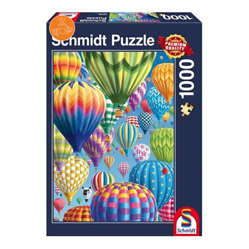 Schmidt Spiele Colorful Balloons in the Sky, 1000 db (58286)