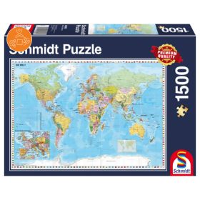 Schmidt Spiele The World, 1500 db (58289) Kirakó