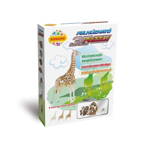  3D puzzle, Zsiráf