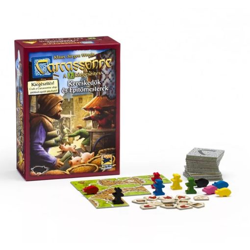 Carcassonne 2. kiegészítő - Kereskedők és építészek kiegésztő