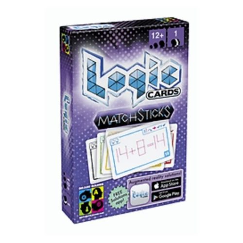  Logic Cards kártyajáték - Matematika feladatok gyufaszállal