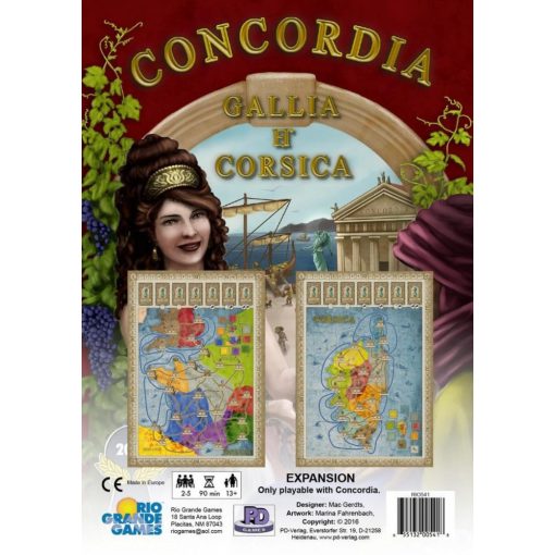 Concordia Gallia - Corsica Exp.