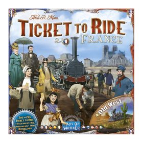   Days of Wonder Ticket to Ride Map Collection: 6 - France + Old West Exp.