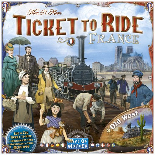 Ticket to Ride Map Collection: 6 - France + Old West Exp.
