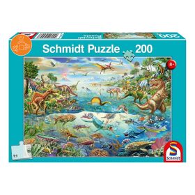   Schmidt Spiele Entdecke die Dinosaurier, 200 db (56253) Gyerek Kirakó