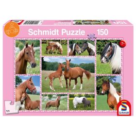 Schmidt Spiele Pferdeträume, 150 db (56269) Gyerek Kirakó