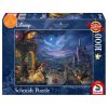  Schmidt Spiele Disney, A Szépség és a Szörnyeteg – Tánc a holdfényben 1000 db (59484) Kirakó