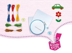 Schmidt Spiele Hímzőkeret fémdobozban (51601)