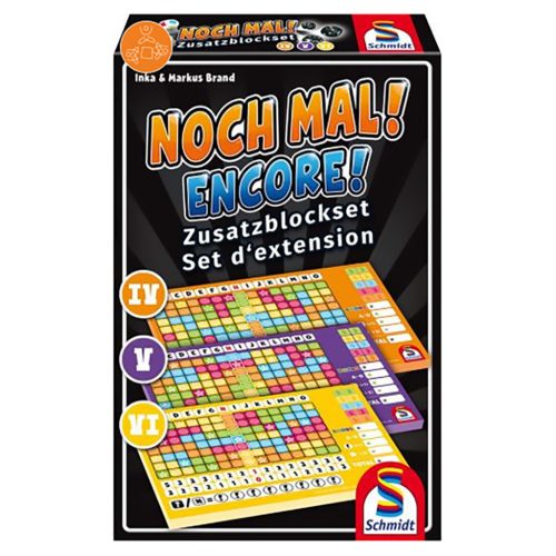  Schmidt Spiele Noch mal! Zusatzblöcke Erw. (IV, V, VI) 3db egy csomagban (49345)