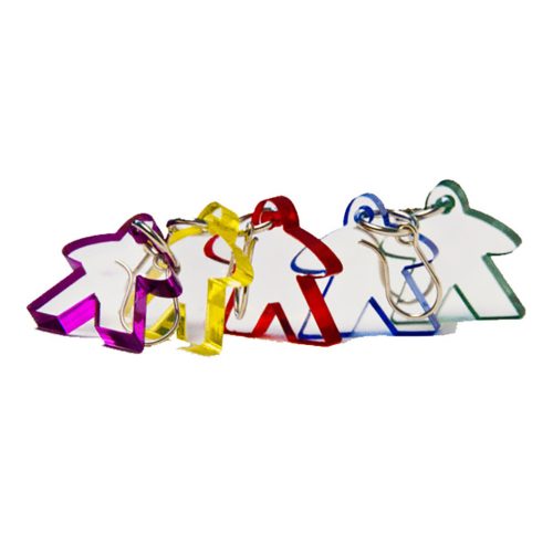Hans im Glück Carcassonne Meeple formájú fülbevaló - piros kiegészítő