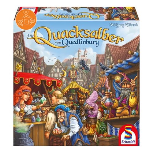  Schmidt Spiele Die Quacksalber von Quedlinburg (49341) Kuruzslók - Társasjáték 