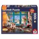  Schmidt Spiele Puzzlers Desk, 1000 db (58344) Kirakó