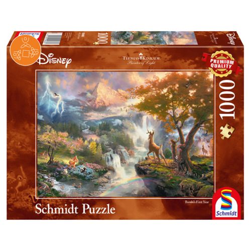  Schmidt Spiele Disney, Bambi 1000 db (59486) Kirakó