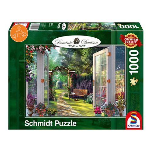 Schmidt Spiele View of the Enchanted Garden, 1000 db (59592) Kirakó