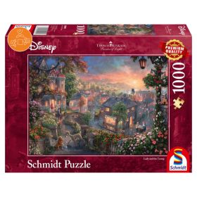   Schmidt Spiele Disney, Susi és Tekergő, 1000 db (59490) Kirakó