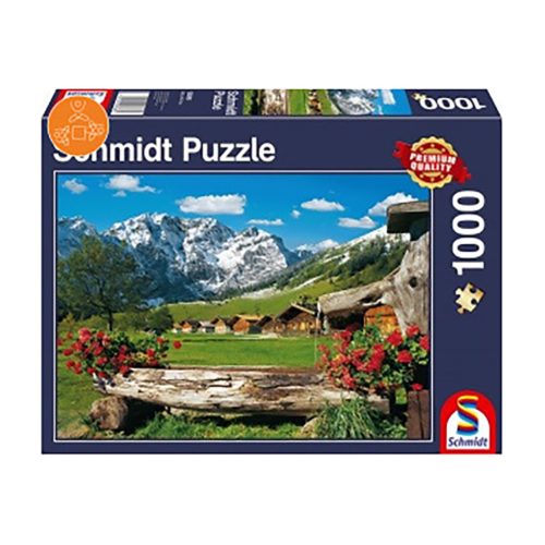  Schmidt Spiele Mountain paradise, 1000 db (58368) Kirakó