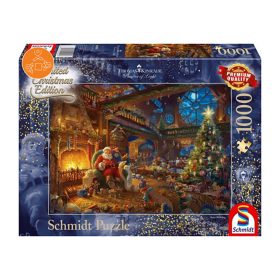   Schmidt Spiele Santa Claus and his elves, Limited Edition, 1000 db (59494) Kirakó