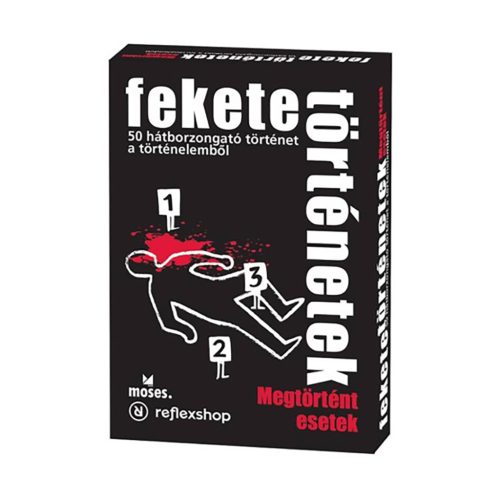  Fekete történetek - Megtörtént esetek kártyajáték
