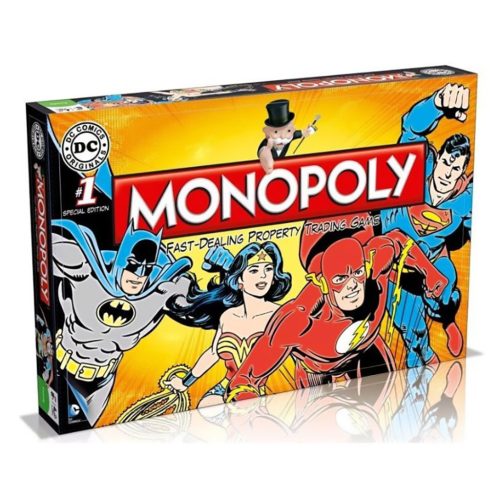  Monopoly DC Comics társasjáték